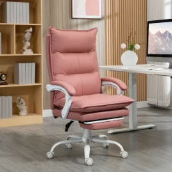 Silla de oficina Tebhe Vinsetto función masaje 5 modos 114-121,5x66x74 cm