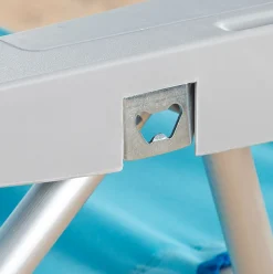 Silla de playa Aktive reclinable 5 posiciones azul