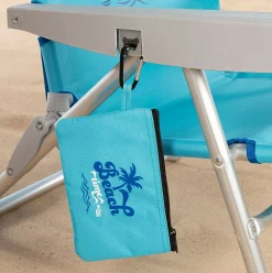 Silla de playa Aktive reclinable 5 posiciones azul