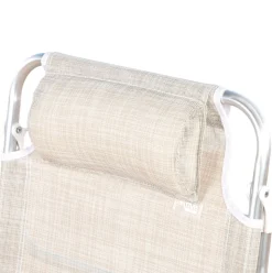 Silla de playa Aktive reclinable + reposabrazos