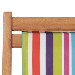 Silla de playa VidaXL plegable con respaldo reclinable 90x60,5x98,5 cm