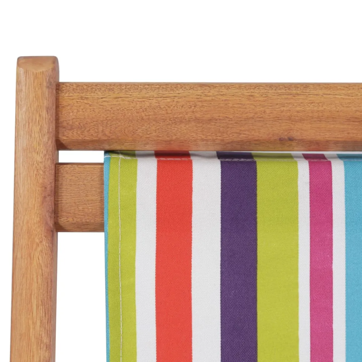 Silla de playa VidaXL plegable con respaldo reclinable 90x60,5x98,5 cm
