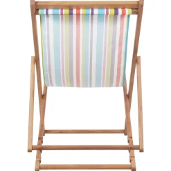 Silla de playa VidaXL plegable con respaldo reclinable 90x60,5x98,5 cm