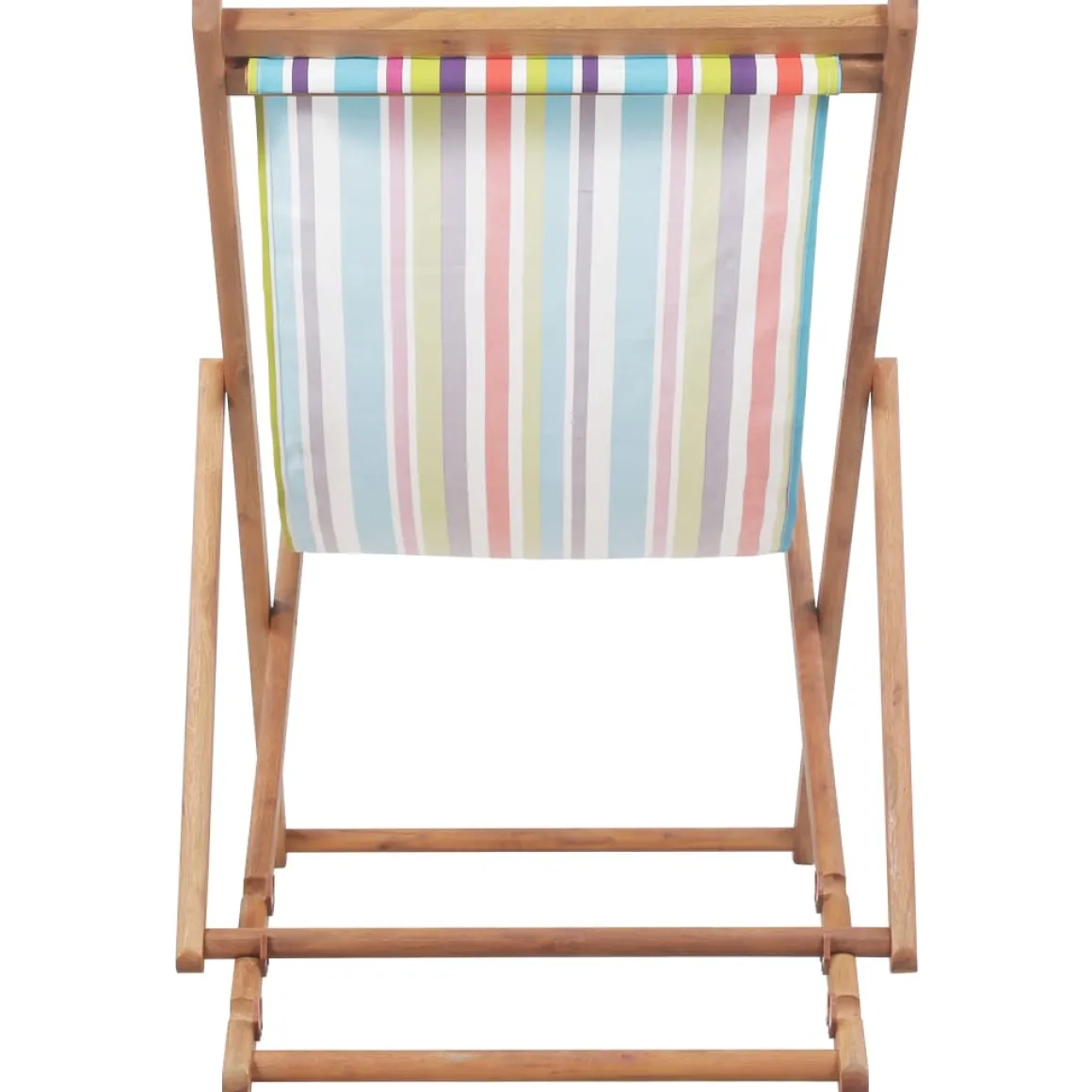 Silla de playa VidaXL plegable con respaldo reclinable 90x60,5x98,5 cm