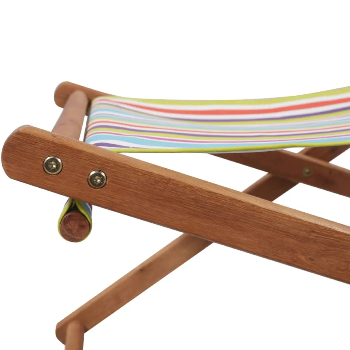 Silla de playa VidaXL plegable con respaldo reclinable 90x60,5x98,5 cm