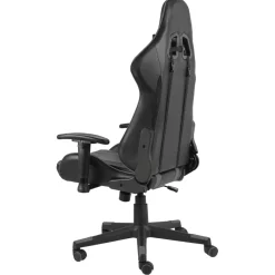 Silla gaming Ayton altura regulable + respaldo reclinable 123-133x60x69 cm