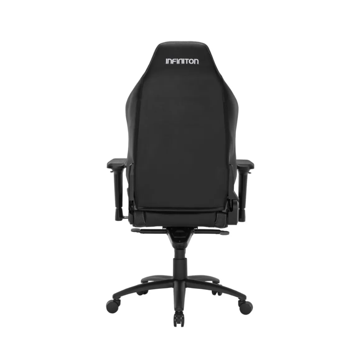 Silla gaming Infiniton GSEAT-MS reclinable 180º con cojín lumbar negro 131-141x75x48-58 cm