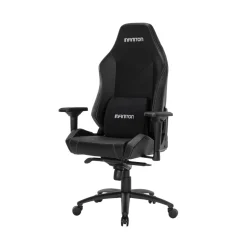 Silla gaming Infiniton GSEAT-MS reclinable 180º con cojín lumbar negro 131-141x75x48-58 cm