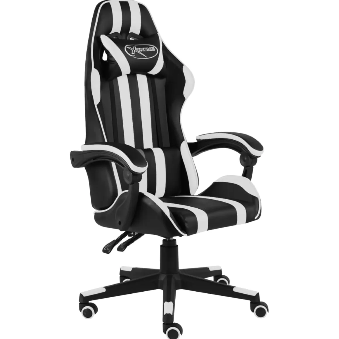 Silla gaming Louren altura regulable con reposacabezas 115-160x62x69 cm