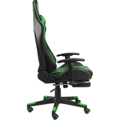 Silla gaming Power con reposapiés inclinable 123-133x68x69 cm