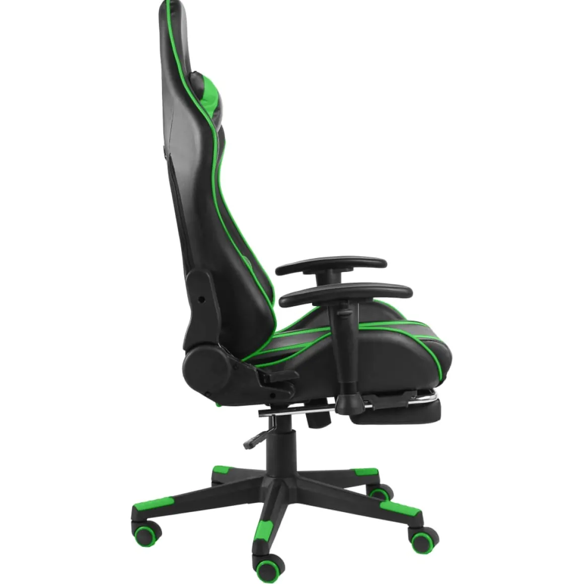 Silla gaming Power con reposapiés inclinable 123-133x68x69 cm