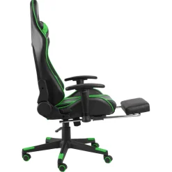 Silla gaming Power con reposapiés inclinable 123-133x68x69 cm