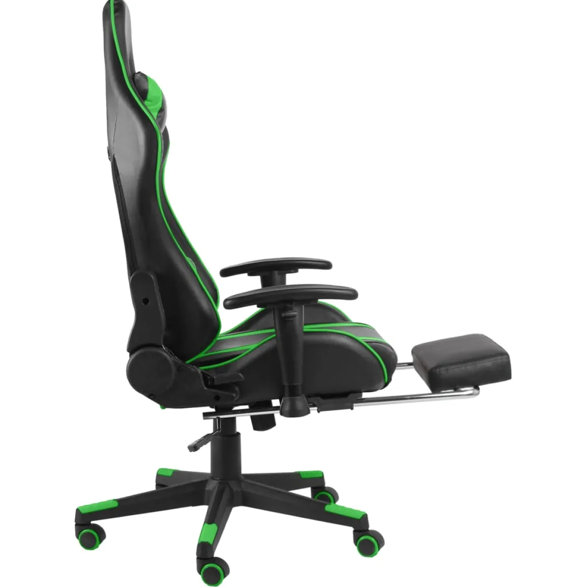 Silla gaming Power con reposapiés inclinable 123-133x68x69 cm