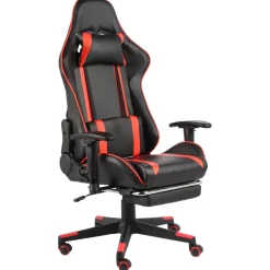 Silla gaming Power con reposapiés inclinable 123-133x68x69 cm
