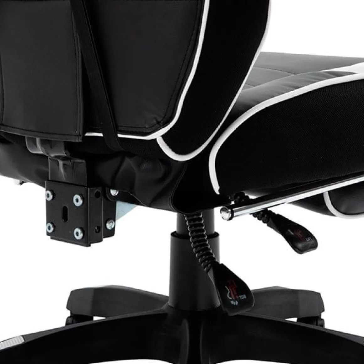 Silla gaming regulable con reposapiés