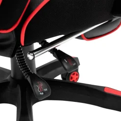 Silla gaming regulable con reposapiés
