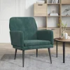 Sillón Calatea acolchado con reposabrazos 79x62x79 cm