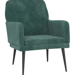 Sillón Calatea acolchado con reposabrazos 79x62x79 cm