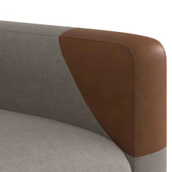 Sillón de masaje Catalina reclinable + 6 puntos de masaje + mando gris 84-100x69x86 cm