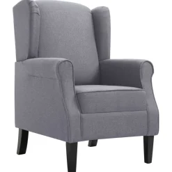 Sillón Marino tapizado tela con cojín 101x68x73 cm