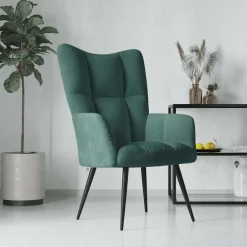 Sillón Polks respaldo alto con reposabrazos 96,5x61x70 cm