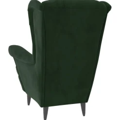 Sillón Reina respaldo alto con reposabrazos 100x74x84 cm