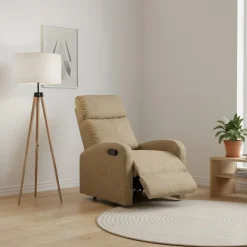Sillón relax eléctrico Fiorentino diseño reclinable 99x95x95 cm