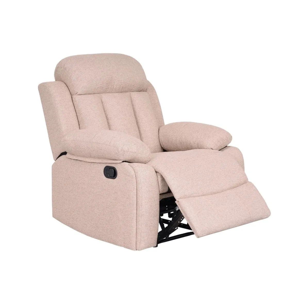 Sillón relax Madrid Deluxe New25 1 plaza diseño reclinable tela Bouclé 101x99x97 cm