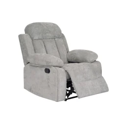 Sillón relax Madrid Deluxe New25 1 plaza diseño reclinable tela Bouclé 101x99x97 cm