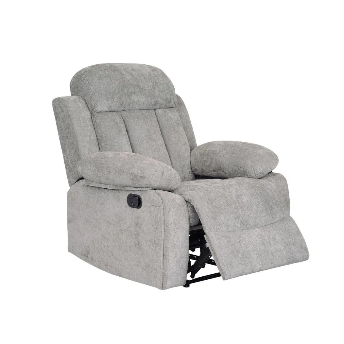 Sillón relax Madrid Deluxe New25 1 plaza diseño reclinable tela Bouclé 101x99x97 cm
