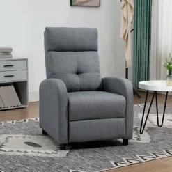 Sillón relax Maverick reclinable gris