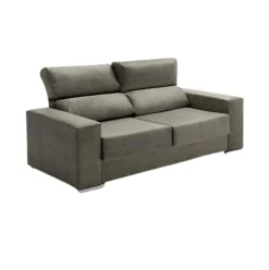 Sofá Alice Velare 3 plazas respaldo reclinable 100x180x85 cm