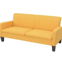 Sofá Anne 3 plazas tela 76x180x65 cm