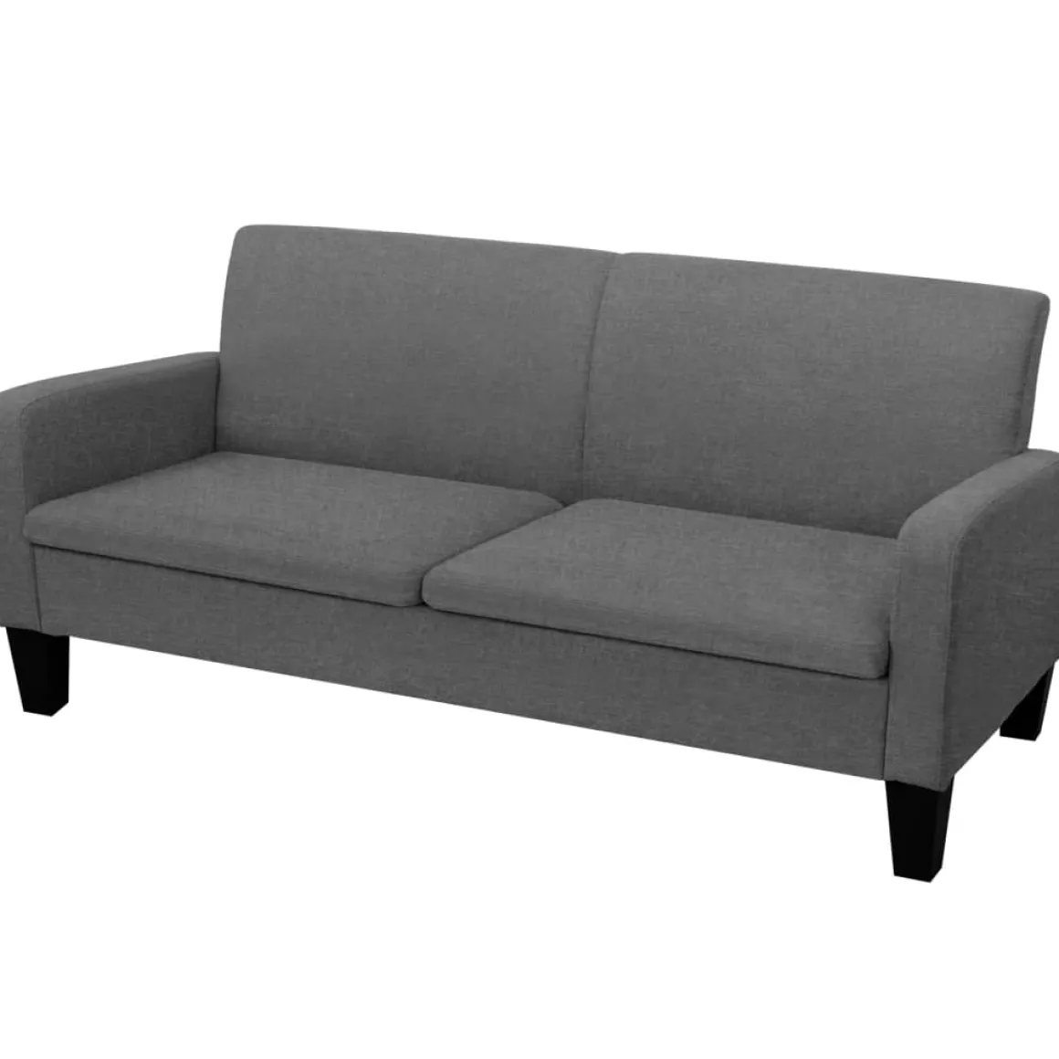 Sofá Anne 3 plazas tela 76x180x65 cm
