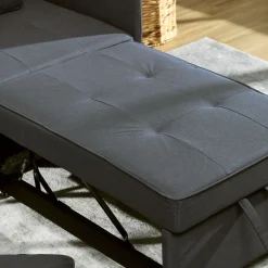Sofá cama Azuro Homcom 2 plazas reclinable 82x98x71 cm
