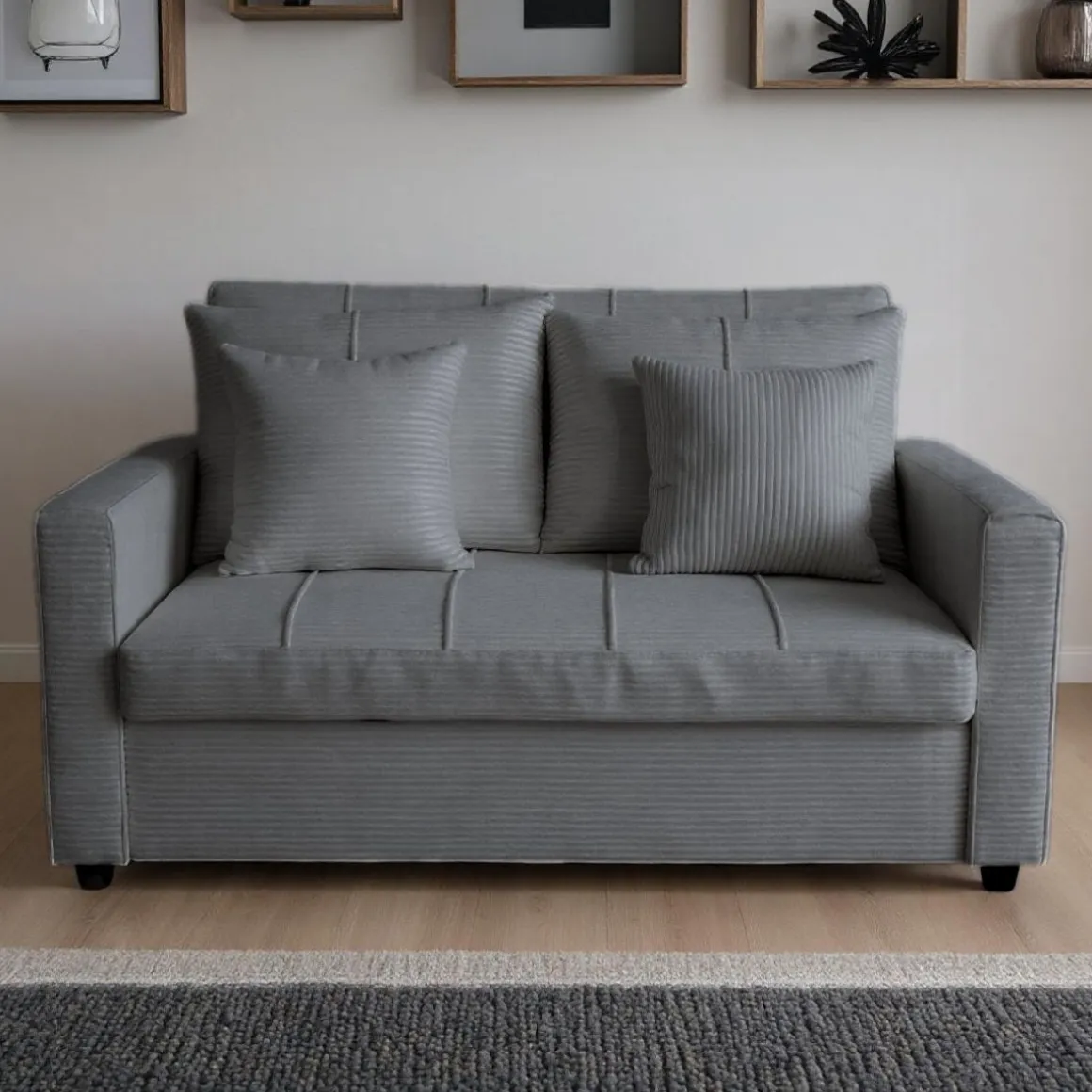 Sofá cama Divan 2 plazas respaldo reclinable 88x140x99 cm