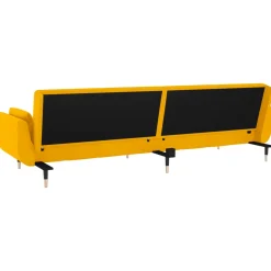 Sofá cama Hirina 2 plazas respaldo ajustable con almohadas 69x220x84,5 cm