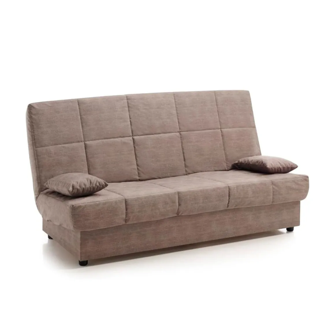 Sofá cama Julieta 3 plazas sistema clic clac 85x184x75 cm