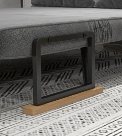 Sofá cama Mangata Homcom 3 en 1 respaldo ajustable 81x102x73 cm