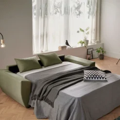 Sofá cama Mónaco 3 plazas colchón Visco Royal 96x200x102 cm