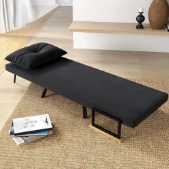 Sofá cama Prisma Homcom individual 4 en 1 81x73x63cm