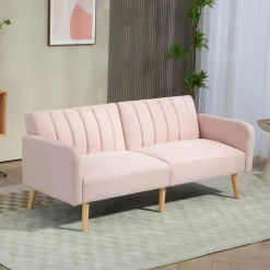 Sofá cama Zoisita Homcom 2 plazas respaldo ajustable 73x173x75 cm