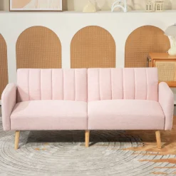 Sofá cama Zoisita Homcom 2 plazas respaldo ajustable 73x173x75 cm
