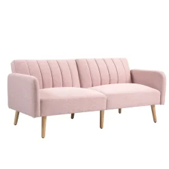 Sofá cama Zoisita Homcom 2 plazas respaldo ajustable 73x173x75 cm
