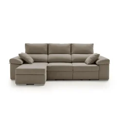 Sofá chaiselongue Armonía Premium 3 plazas reclinable y deslizante 102x235x148 cm