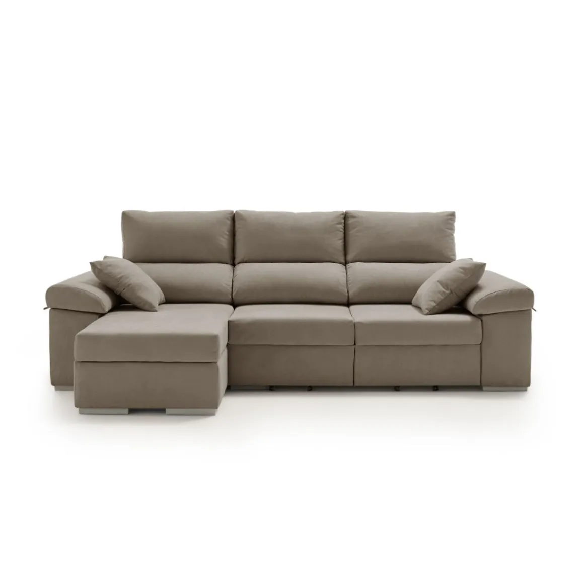 Sofá chaiselongue Armonía Premium 3 plazas reclinable y deslizante 102x235x148 cm