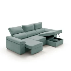 Sofá chaiselongue Armonía Premium 3 plazas reclinable y deslizante 102x235x148 cm