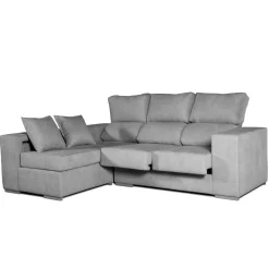 Sofá chaiselongue Marbella 3 plazas reclinable y deslizante 100x225x140 cm