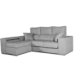 Sofá chaiselongue Marbella 3 plazas reclinable y deslizante 100x225x140 cm