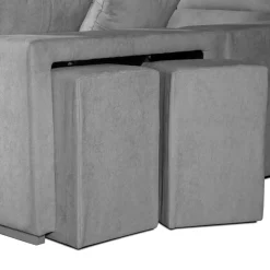 Sofá chaiselongue Marbella 3 plazas reclinable y deslizante 100x225x140 cm